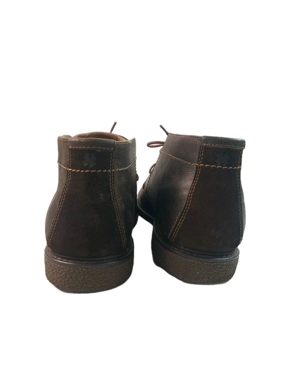 Lucky Brand Men's Brown Leather Chukka Boots Size 10m